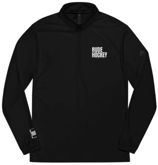 Quarter Zip Black